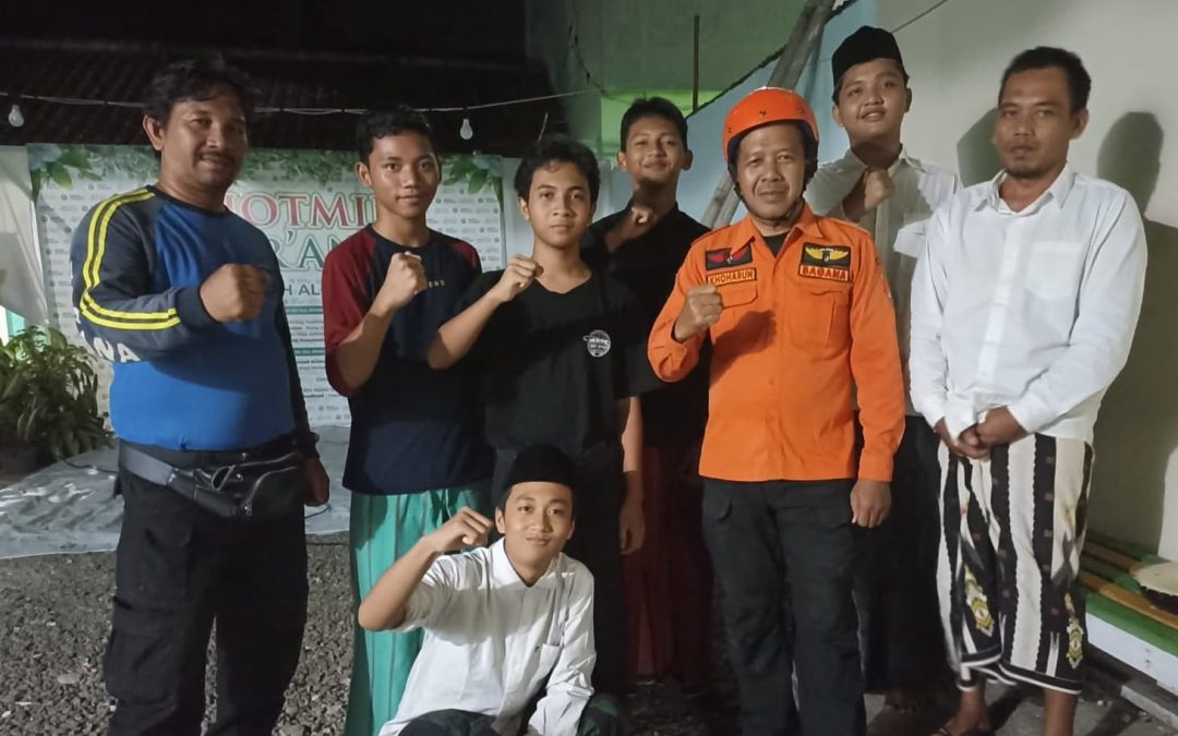 BAGANA Satkoryon Kroya Berkolaborasi dengan Tagana untuk Evakuasi Tawon Vespa