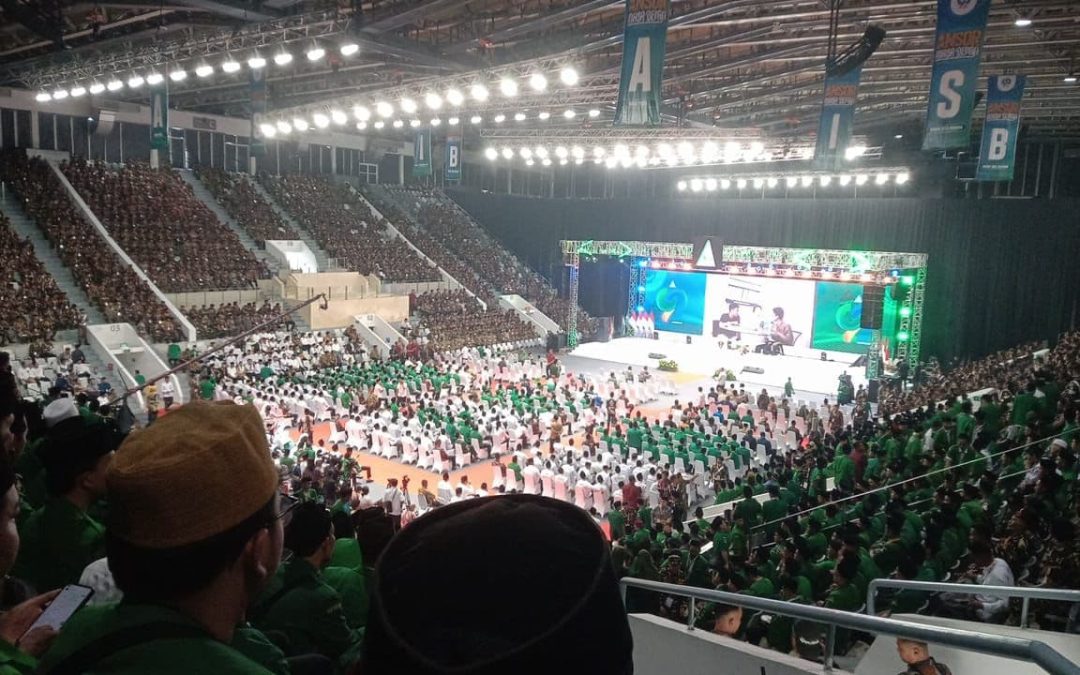Satkoryon Banser Kroya Patuhi Instruksi Satkorcab Cilacap Kirim Anggota pada Pelantikan Ketum PP GP Ansor di Istora Senayan Jakarta