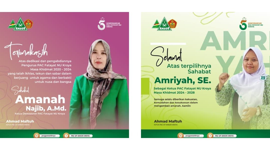 PAC Fatayat NU Kroya Sukses Gelar Konferancab 2024 dengan Puncak Acara Sholawat Bersama Gus Azmi
