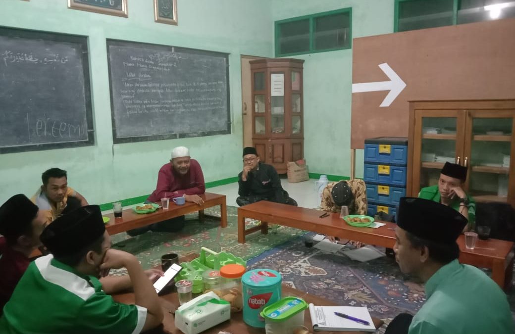 Rapat Persiapan Pelatihan Kepemimpinan Dasar PAC GP Ansor Kroya Tahun 2024 Berjalan Sukses