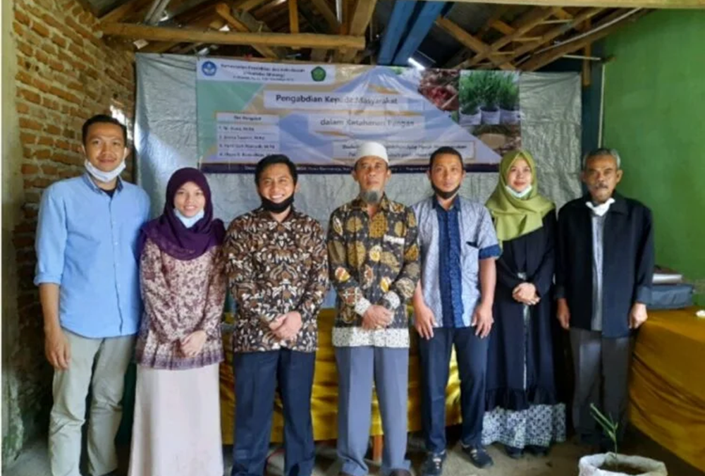 Unsil Latih Warga Ciamis Budidaya Jahe Merah dengan Teknologi Bag Culture