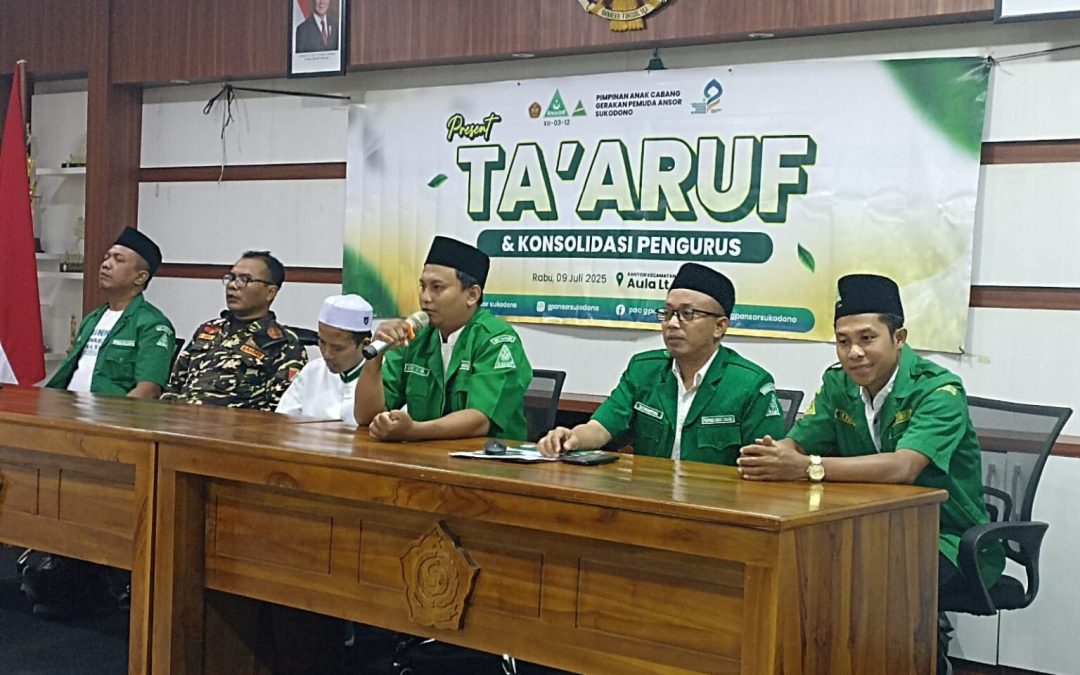 PAC GP Ansor Sukodono Gelar Ta’aruf dan Konsolidasi Calon Pengurus Baru Masa Khidmat 2025-2028