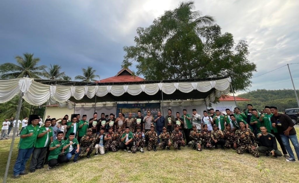 Kapolres Bone Bolango Hadiri Launching Program Ketahanan Pangan GP Ansor Gorontalo